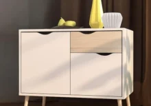 TST-7 خزانة أحذية مودرن