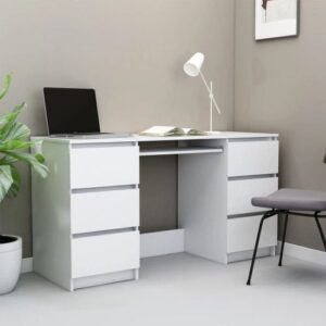 Desk - 80 x 140 x 50 cm - White - MA13