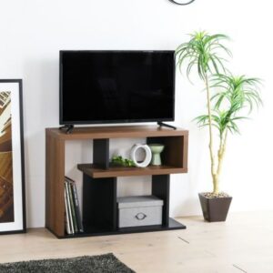 Tv Unit - 60 x 30 x 80 cm - Woody & Black - MT104