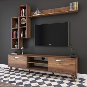 Tv Unit - 50 x 35 x 180 cm - Wood - MT11