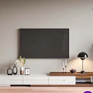 Tv Unit - 40 x 40 x 250 cm - Woody & White - MT112