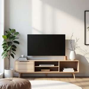 Tv Unit - 50 x 40 x 160 cm - Wood - MT35