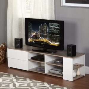 Tv Unit - 40 x 40 x 160 cm - Woody & White - MT62
