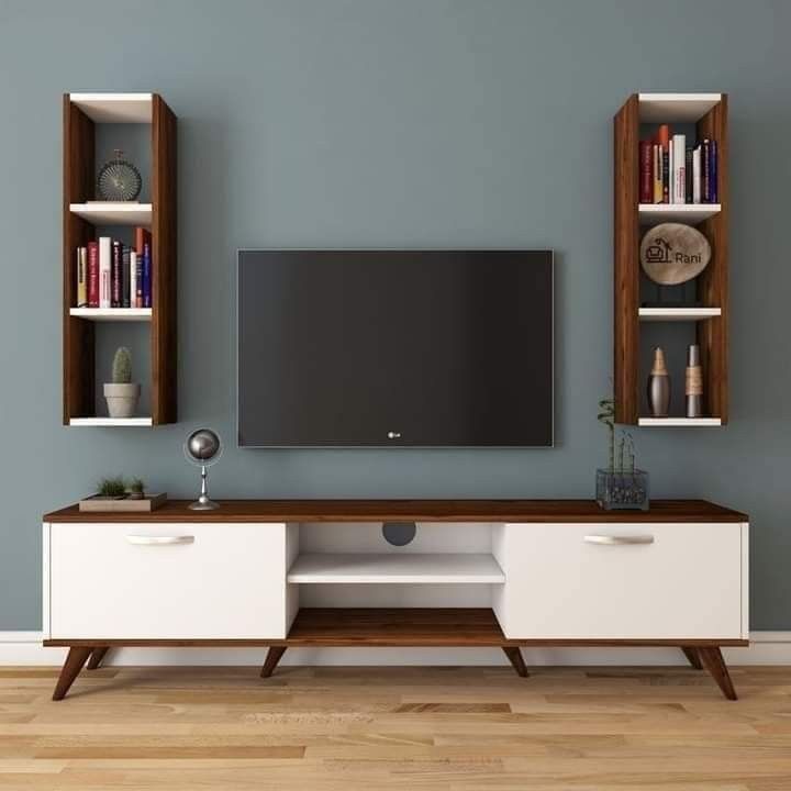 Tv Unit - 50 x 40 x 160 cm - Woody & White - MT95