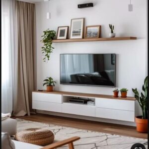 Tv Unit - 40 x 30 x 180 cm - Woody & White - MT99