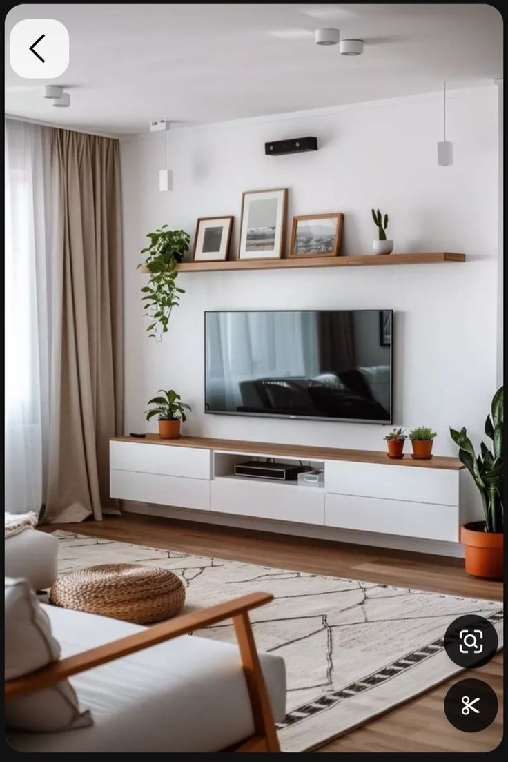 Tv Unit - 40 x 30 x 180 cm - Woody & White - MT99