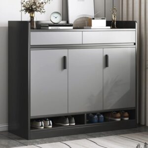 Shoe Rack - 120 x 120 x 35 cm - Grey - SC71