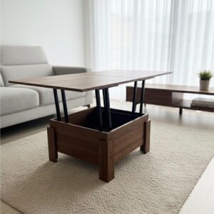 Coffee Table - 50 x 80 x 80 cm - Wood - CT46