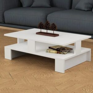Coffee Table - 40 x 50 x 100 cm - White - CT64