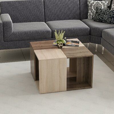 Coffee Table - 50 x 80 x 80 cm - Wood - CT71 - Image 2